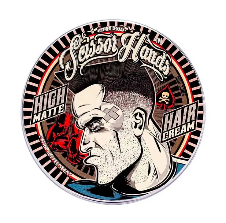 Крем для волос Bad Groom Scissor Hands — лёгкая фиксация и естественный контроль укладки.