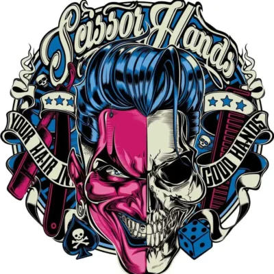 Scissor Hands logo.