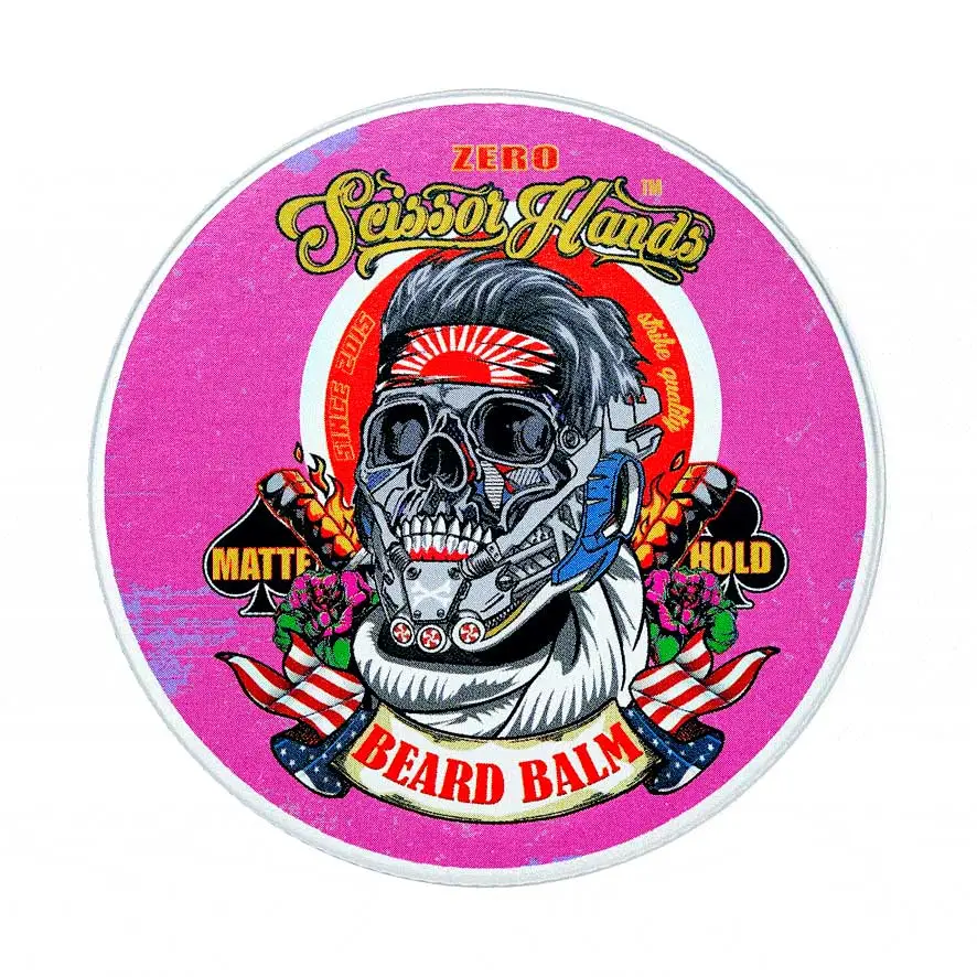 Zero Scissor Hands protective beard balm — beard styling and care.