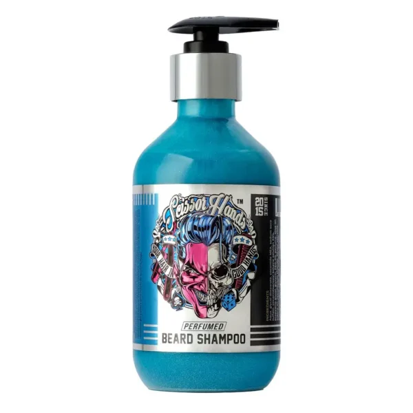 Scissor Hands beard shampoo — beard cleansing and care.
