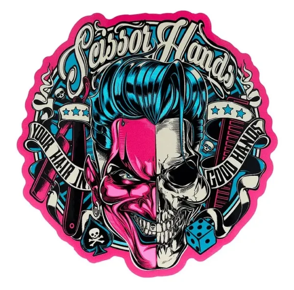 Цветной логотип Scissor Hands