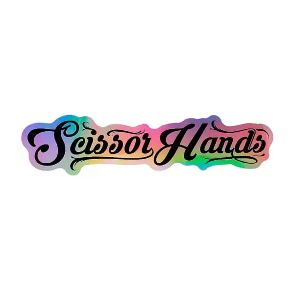 Стикер Scissor Hands
